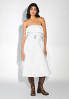 Raf Delia Dress W/ Belt Top (Offwhite)