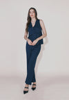 Camp Deshia Sleeveless Top (Navy)