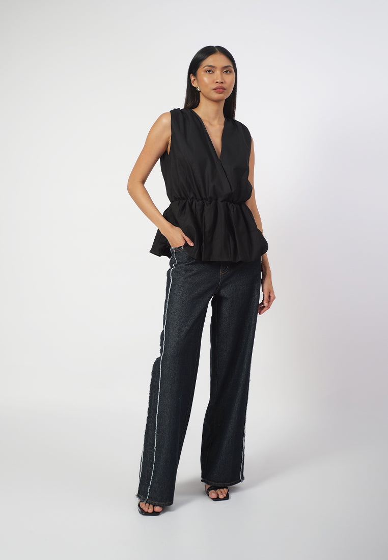 Raf Dipsy Sleeveless Top (Black)