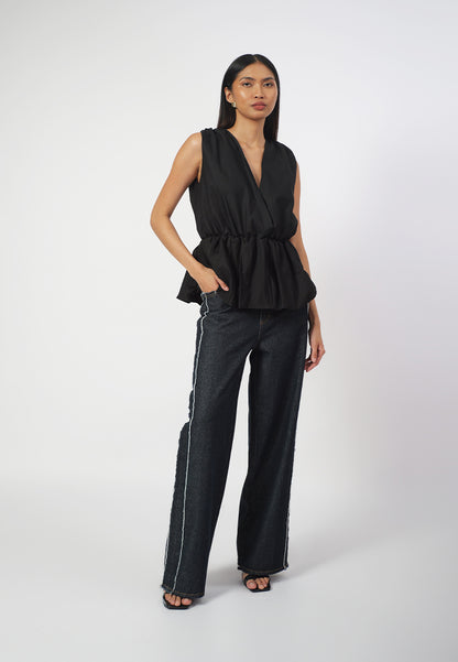 Raf Dipsy Sleeveless Top (Black)