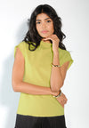 Raf Draya Short Sleeve Top (Lime)