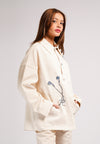 DNM Studios 2026 Dutch Long Sleeve Jacket Top (Spot Print Cream)