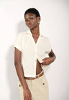Archetype Elden Short Sleeve Top (Cream)