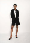 Archetype Elora Long Sleeve Blazer Top (Black)