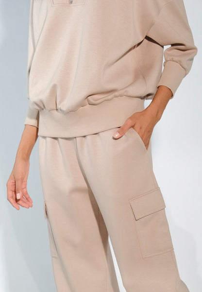 Raf Elroy Long Sleeve Top (Beige)