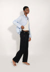 Archetype Emmie Long Sleeve Top (Light Blue)
