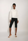 Archetype Emmie Long Sleeve Top (White)