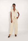 Archetype Exter Short Sleeve Top (Beige)