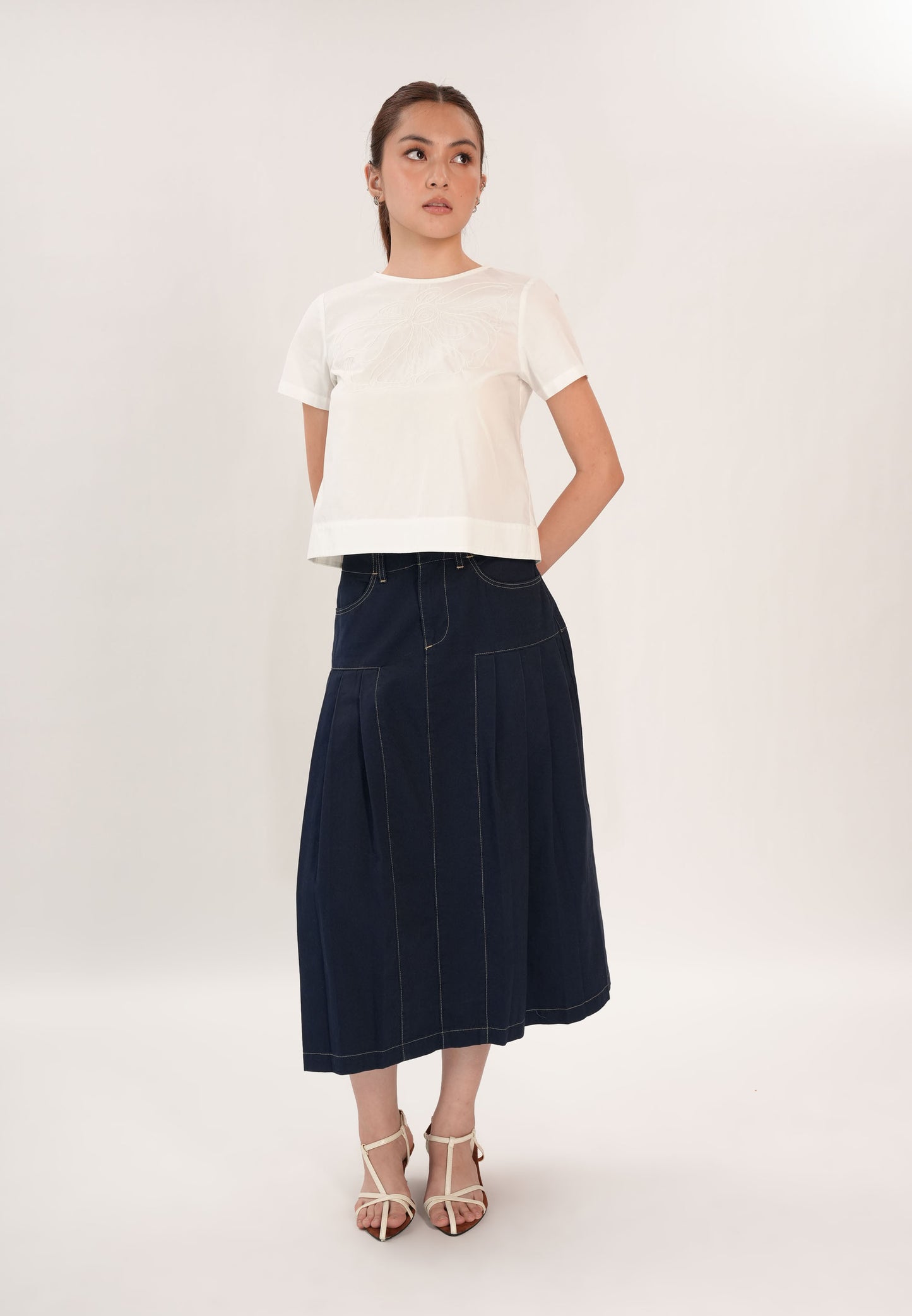 Fendi Skirt (Navy)