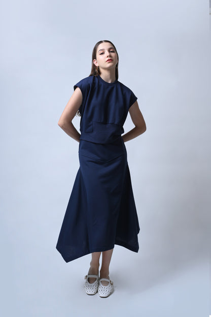 Ferris Skirt (Navy)