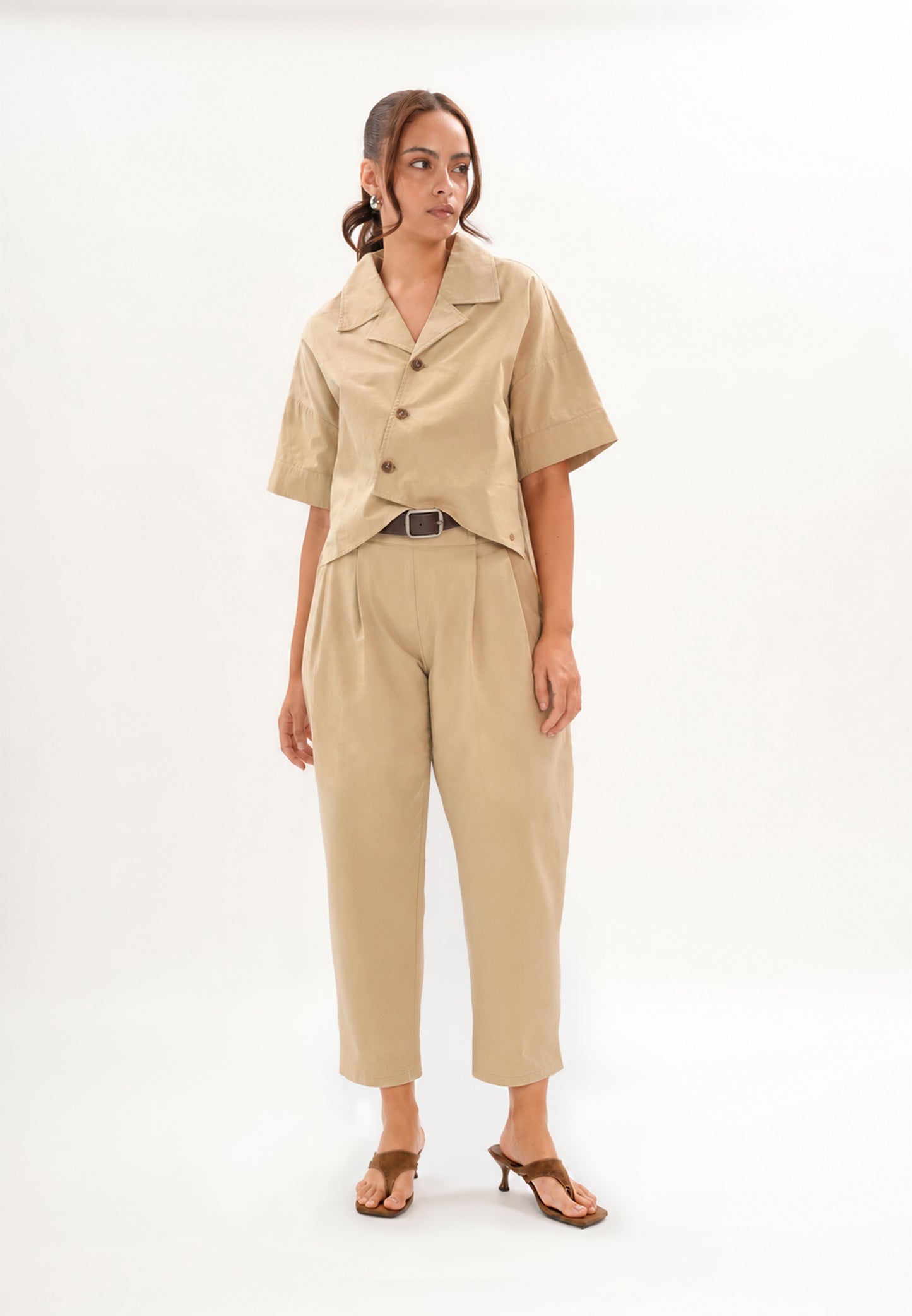 Foxy Pants  (Khaki)