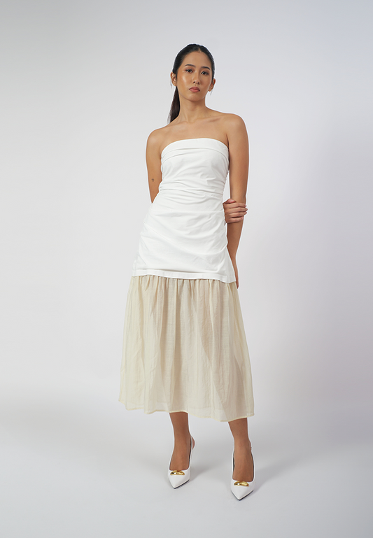 Raf Gabi Tube Dress (Yellow)