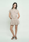 Gaile Shorts (Taupe)