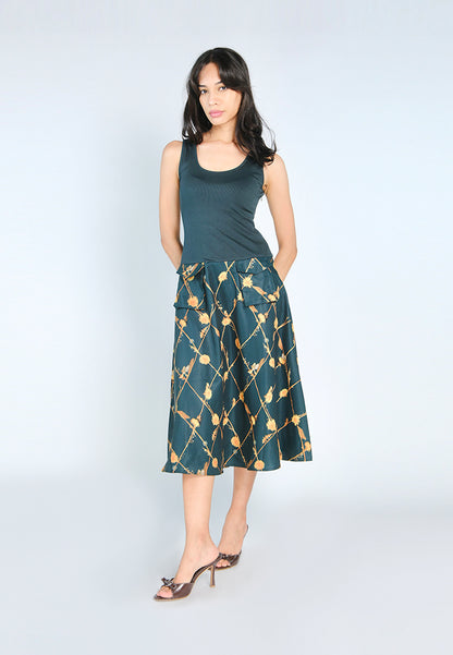 Nobleza Galen Sleeveless Dress (D.Green)