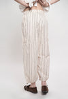 Gambry Pants (Striped Cream)