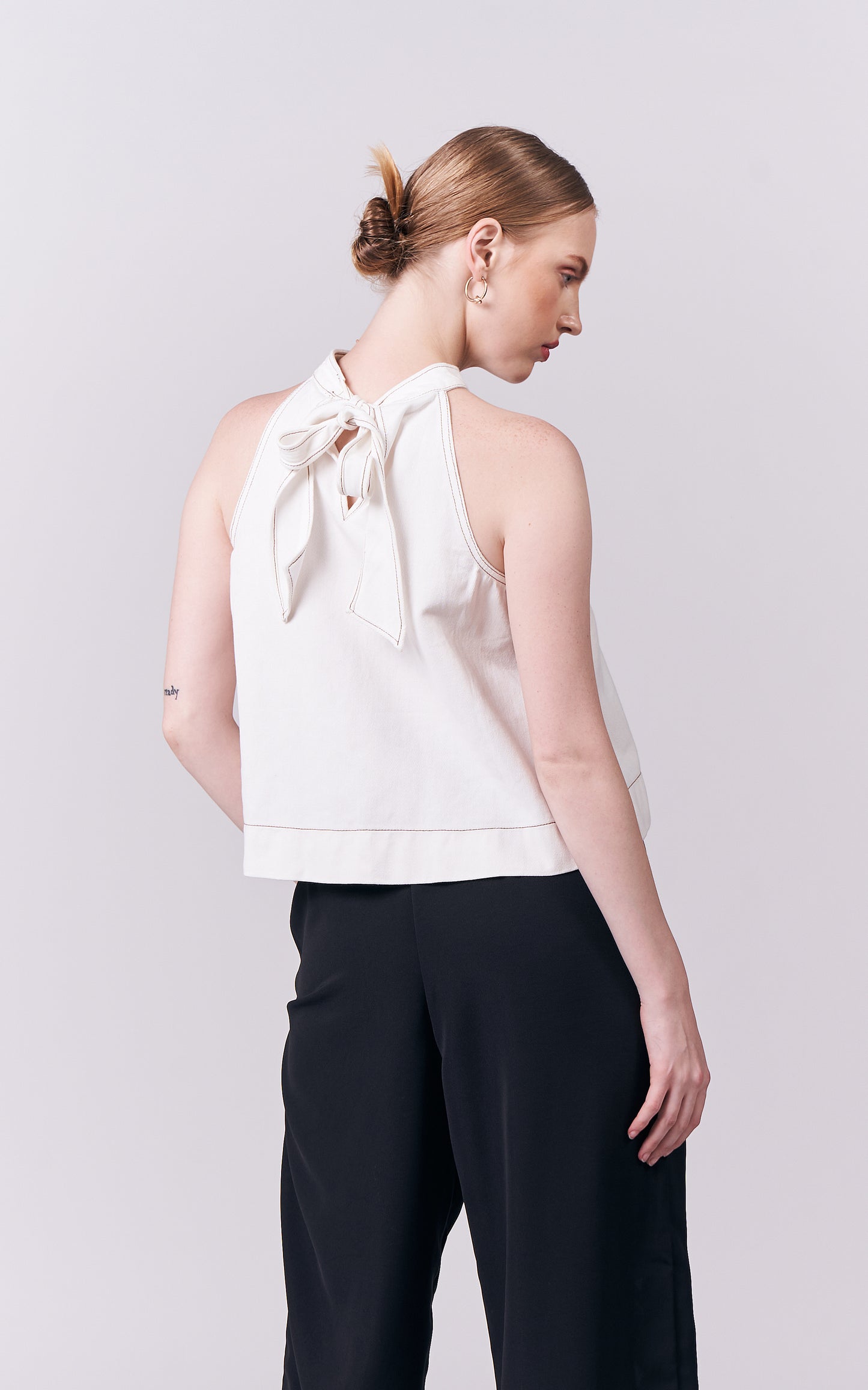 RAF Genoa Sleeveless Top (Offwhite)