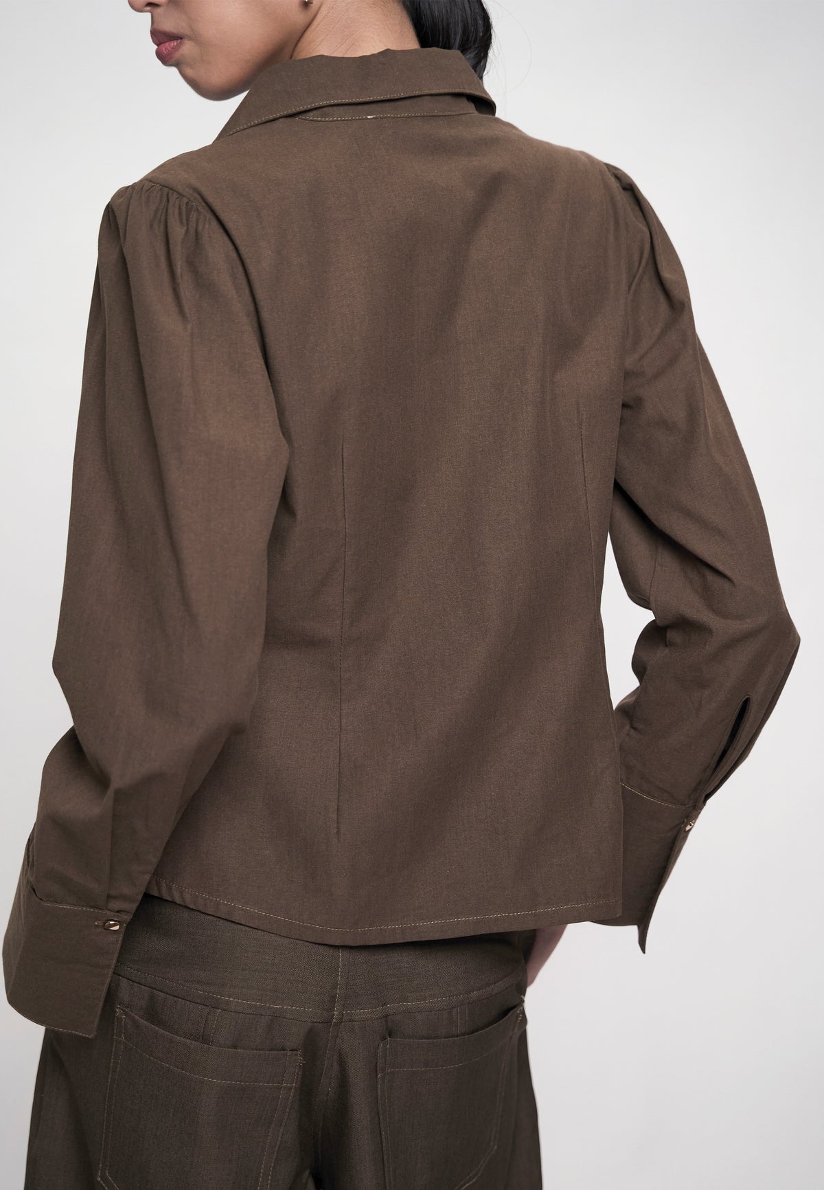 Germa Long Sleeve Top (Brown)