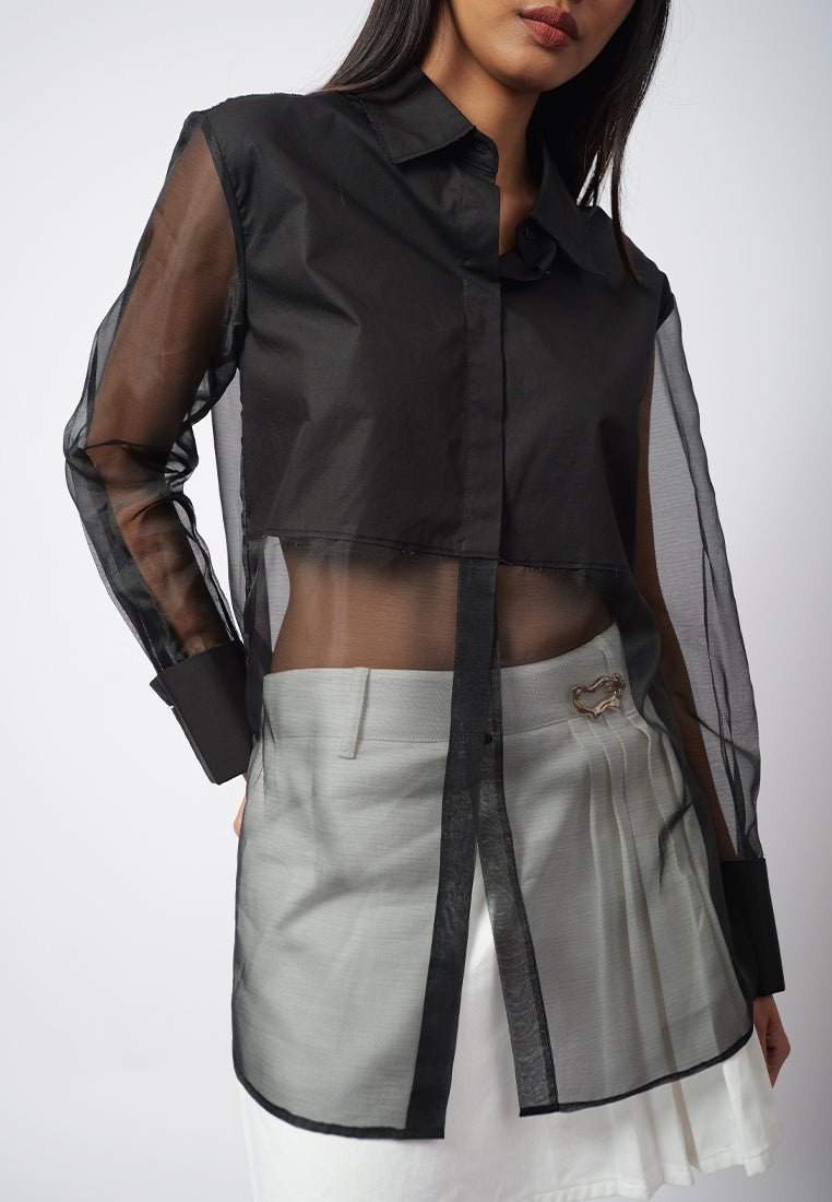 Raf Ging Long Sleeve Top (Black)