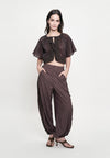 Giorgia Pants (Printed Brown)