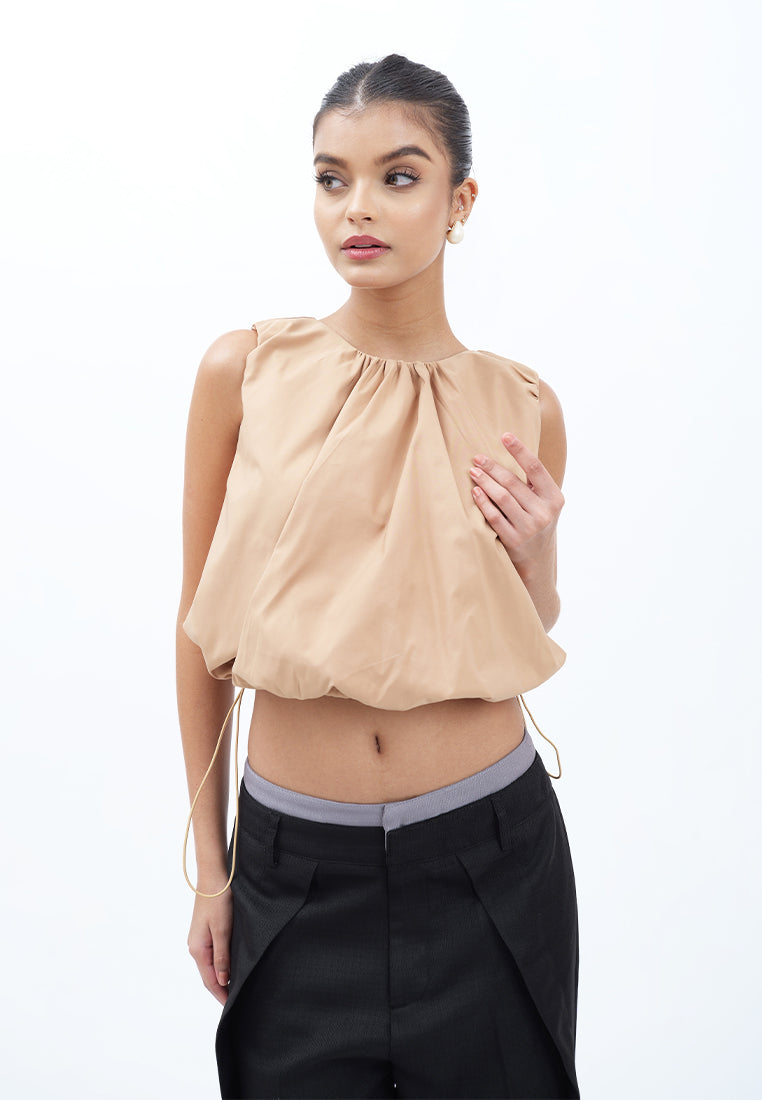 Raf Gio Sleeveless Top (Khaki)