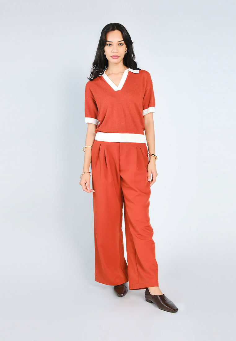 Nobleza Grayson Pants (Rust)