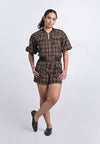 Archetype Travel Hanford Shorts (Printed Brown)