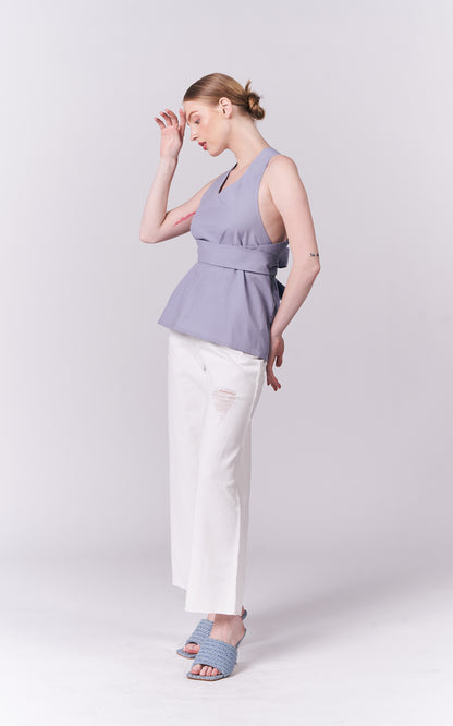 DNM Studios Hannes Sleeveless Top (Lt.Blue)