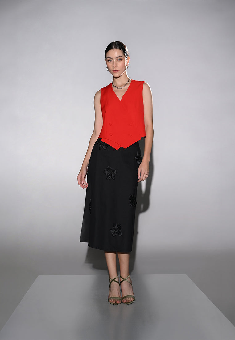 RAF Heze Sleeveless Top (Red)