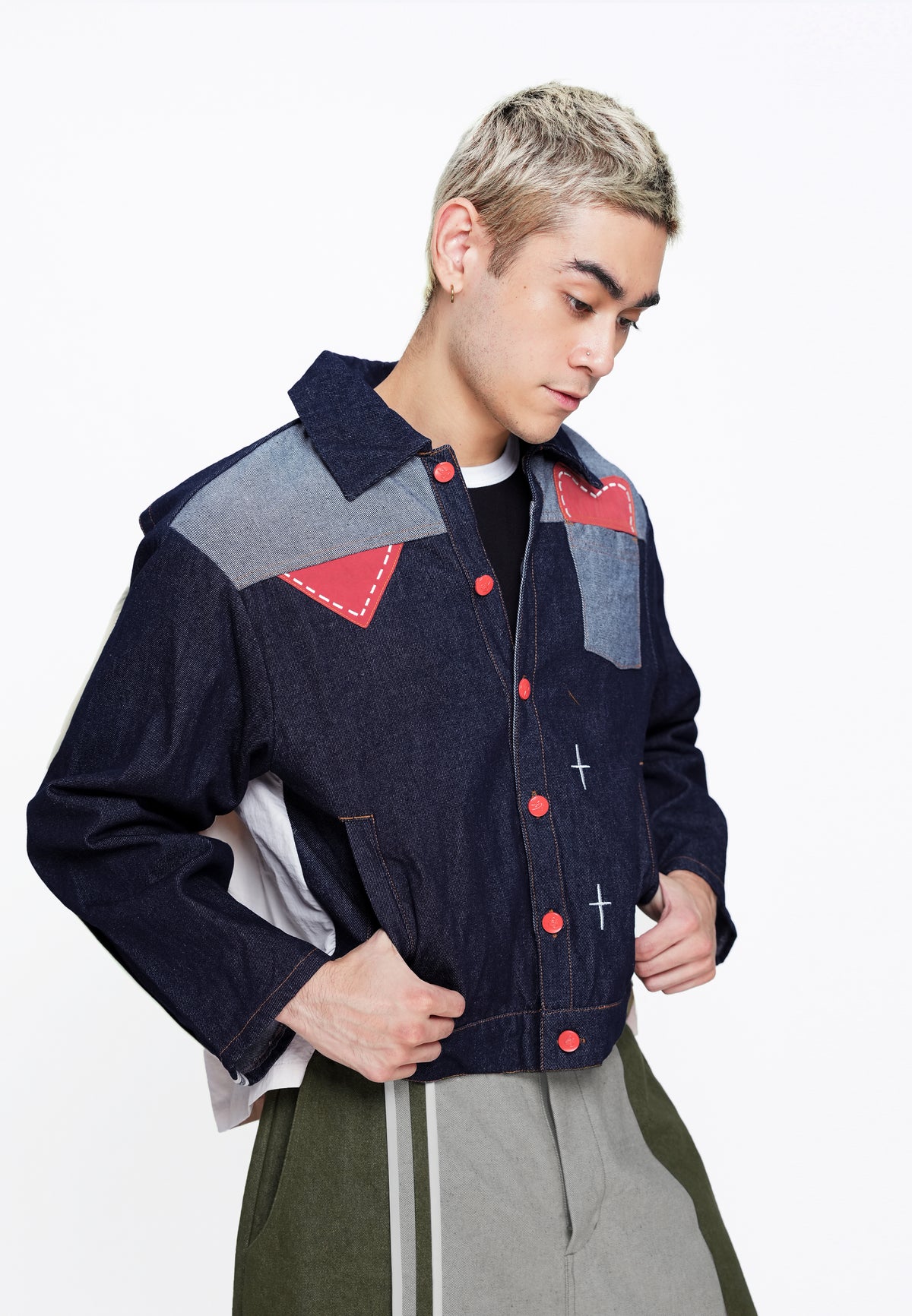 Plains & Prints x Randolf Hero Long Sleeve Jacket (Denim)