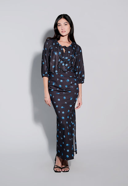 Holiday 2025 Idinna Skirt (Printed Black)