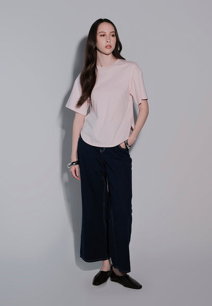 Holiday 2025 Ilette Short Sleeve Top (Blush)