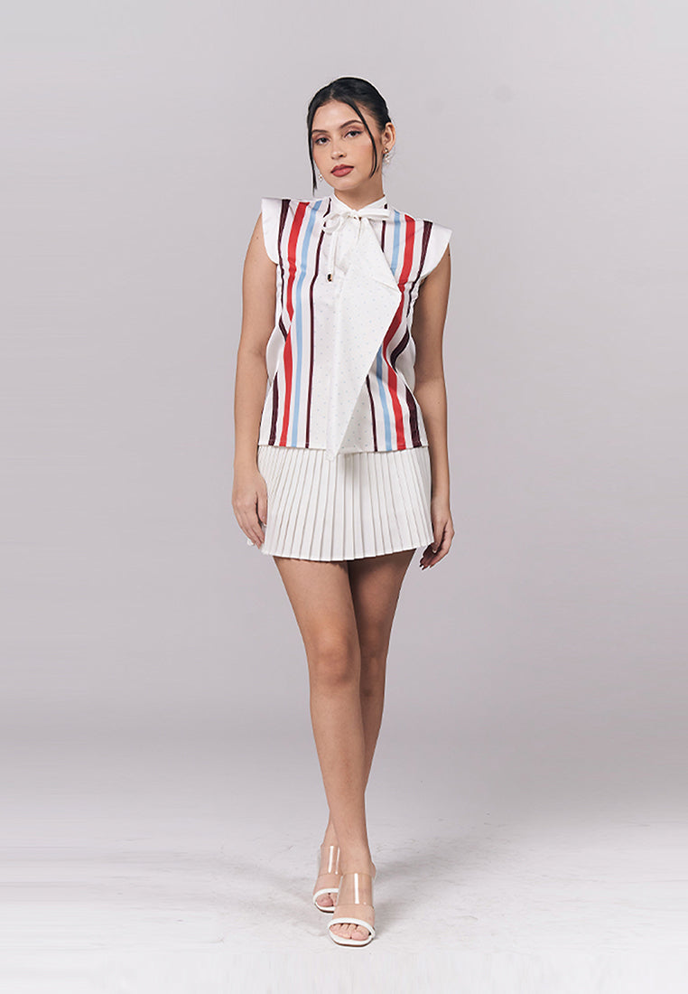 Indraine Sleeveless Top (Multi)