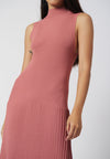 Raf Inez Sleeveless Dress  (Dark Rose)