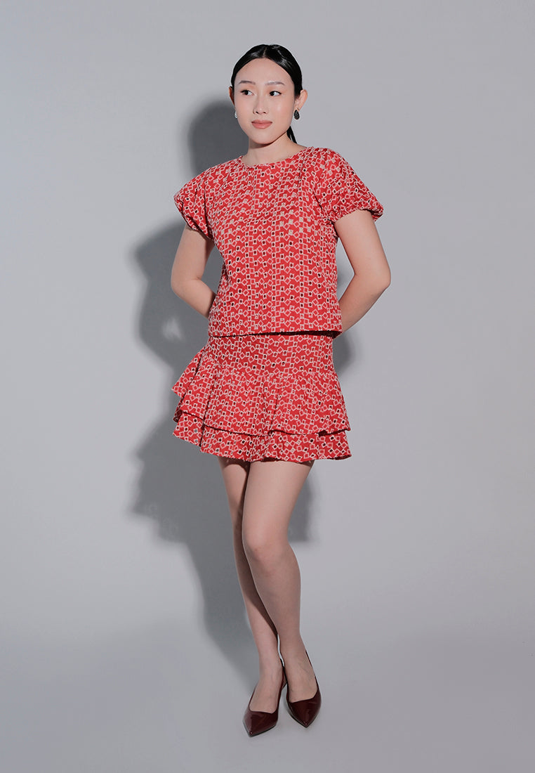 Holiday 2025 Infinity Skort  (Red)