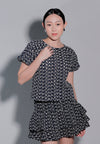 Holiday 2025 Infinity Short Sleeve Top (Navy)