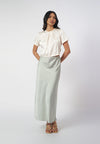 Raf Isabelle Short Sleeve Top (Cream)