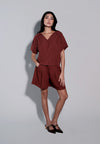 Holiday 2025 Ishana Shorts (Maroon)