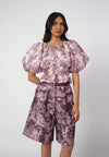 Raf Ivetta Short Sleeve Top (Multi)