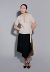 Holiday 2025 Jafar Short Sleeve Top (Cream)