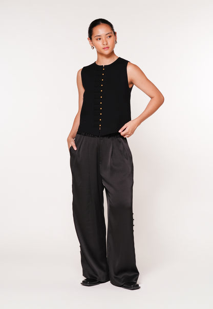 Raf Joust Sleeveless Top (Black)