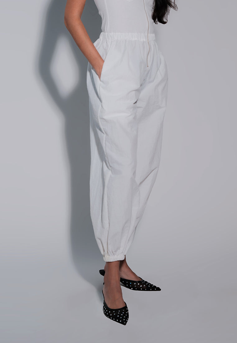 Holiday 2025 Jugger Sleeveless Pantsuit  (White)