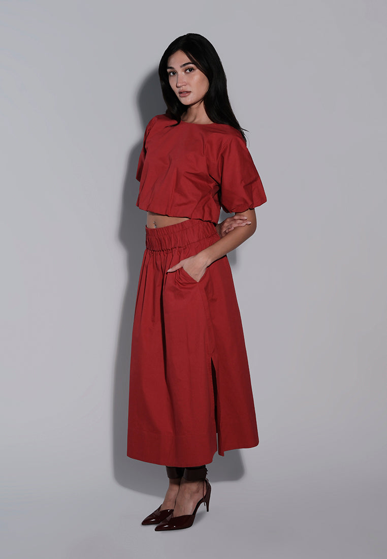 Holiday 2025 Juicy Skirt  (Red)