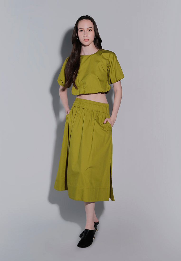Holiday 2025 Juicy Short Sleeve  (Chartreuse)