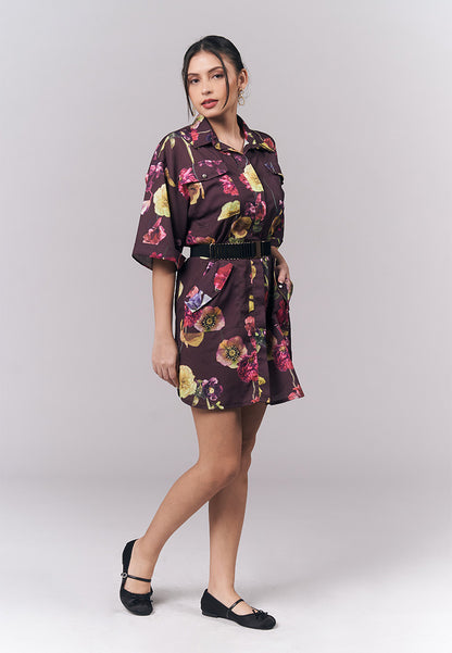 Justice Short Sleeve Dress (Multi)