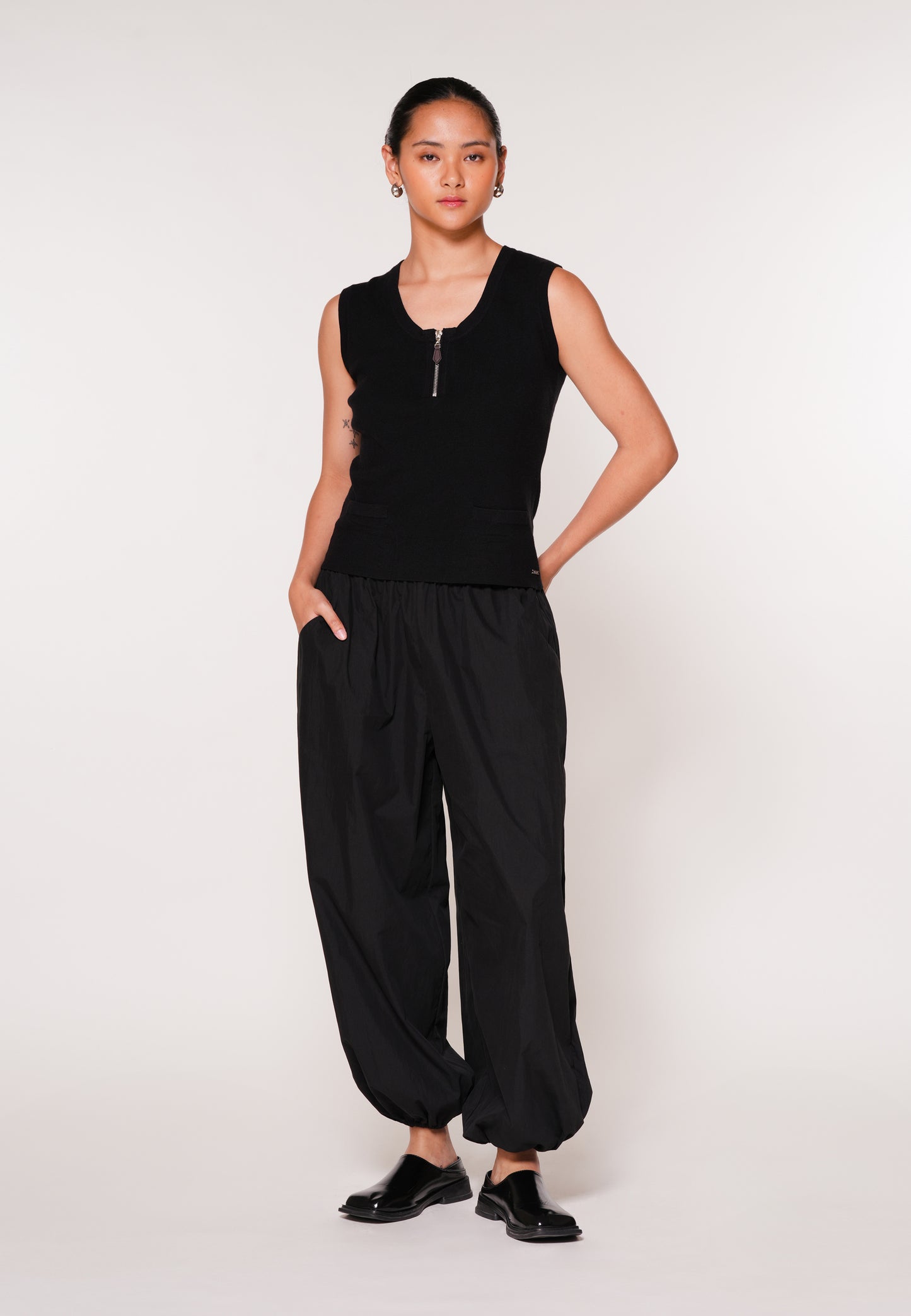 Raf Kanza Sleeveless Top (Black)