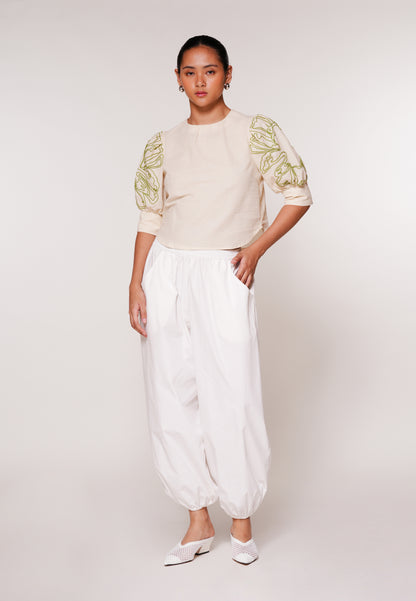 Raf King Pants  (Off white)