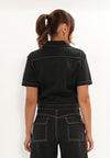 Archetype Refined Meteorite Short Sleeve Top (Black)
