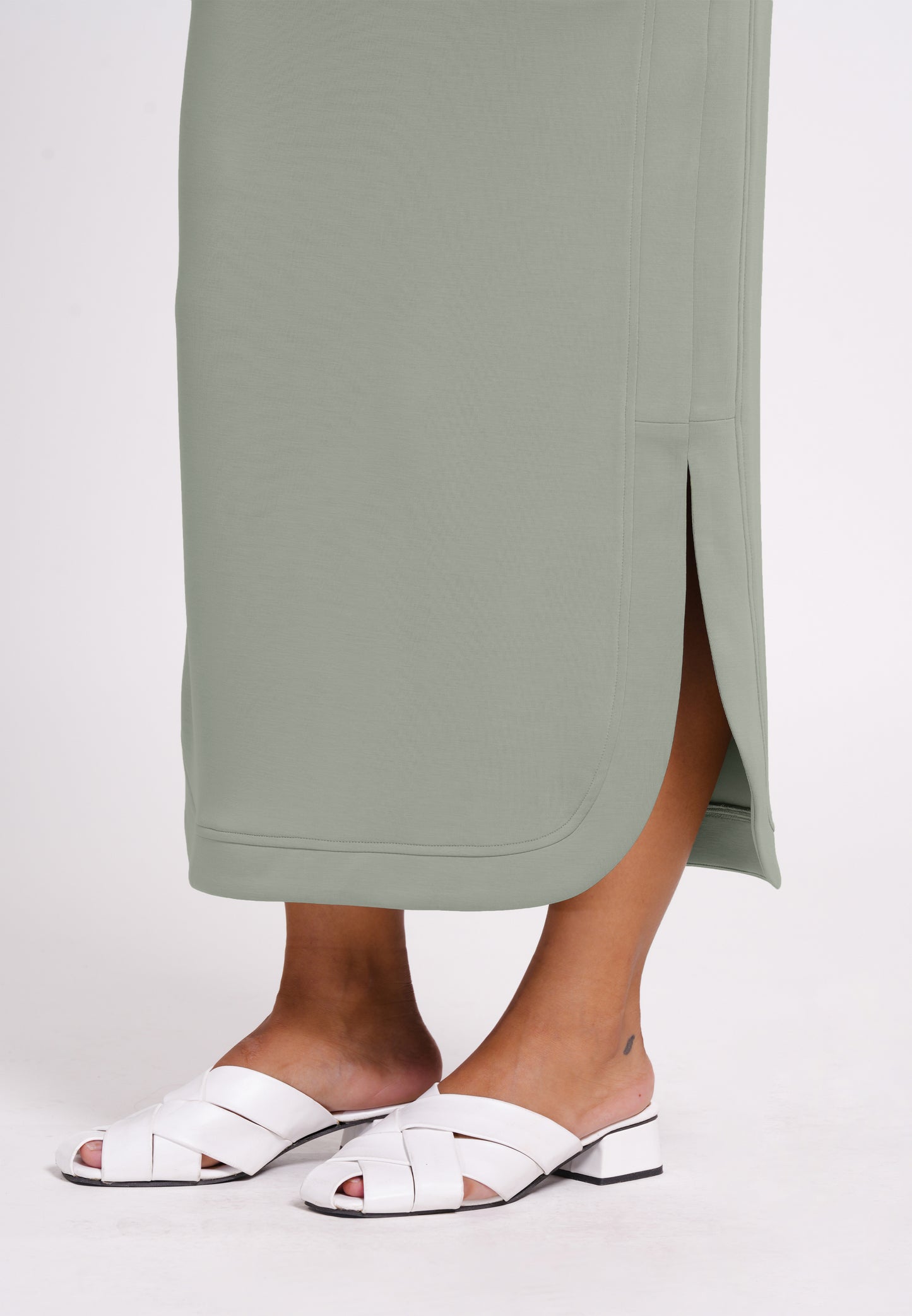 Raf Novel Skirt  (Sage)