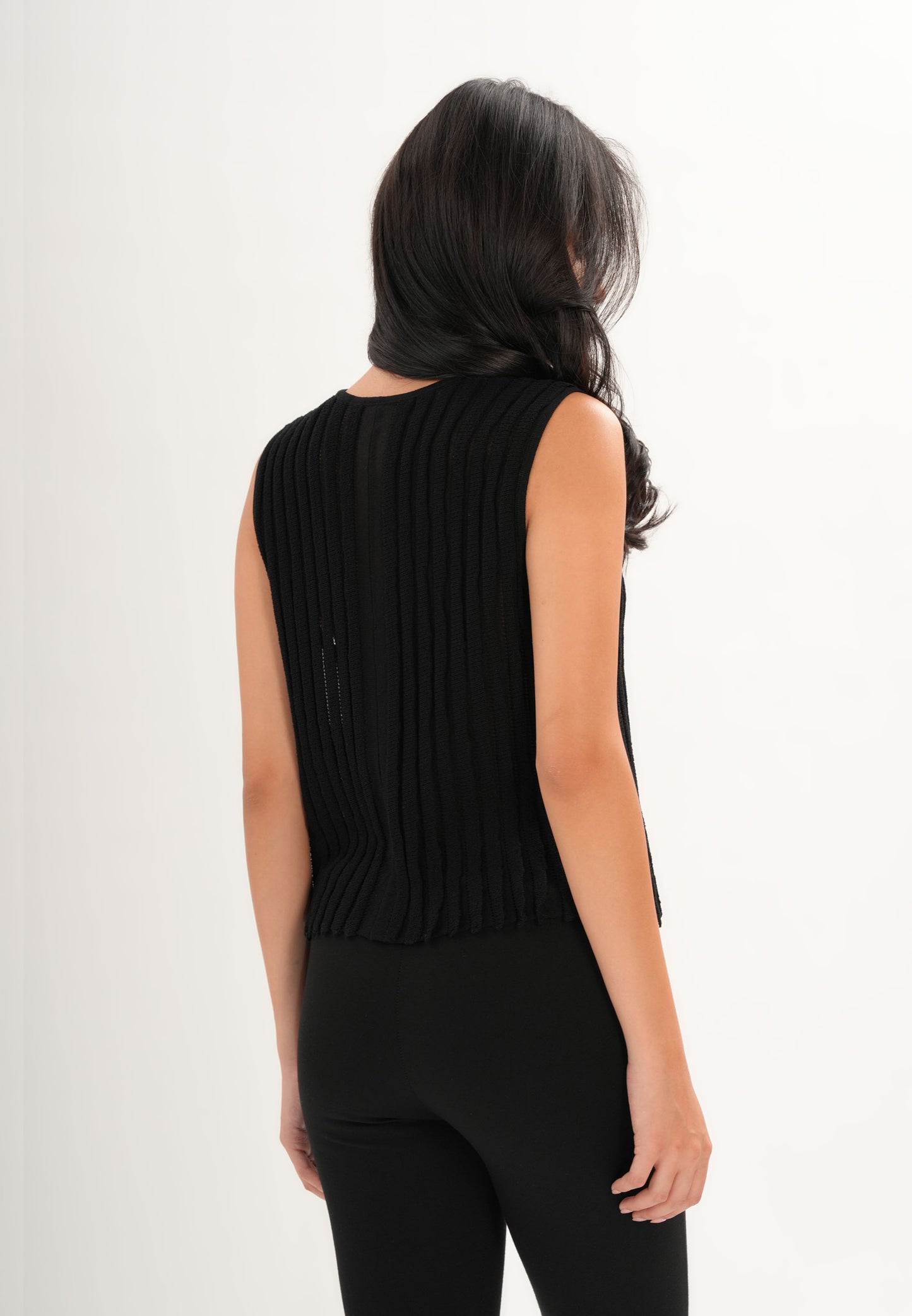 Archetype Refined Obsidian Sleeveless Top (Black)