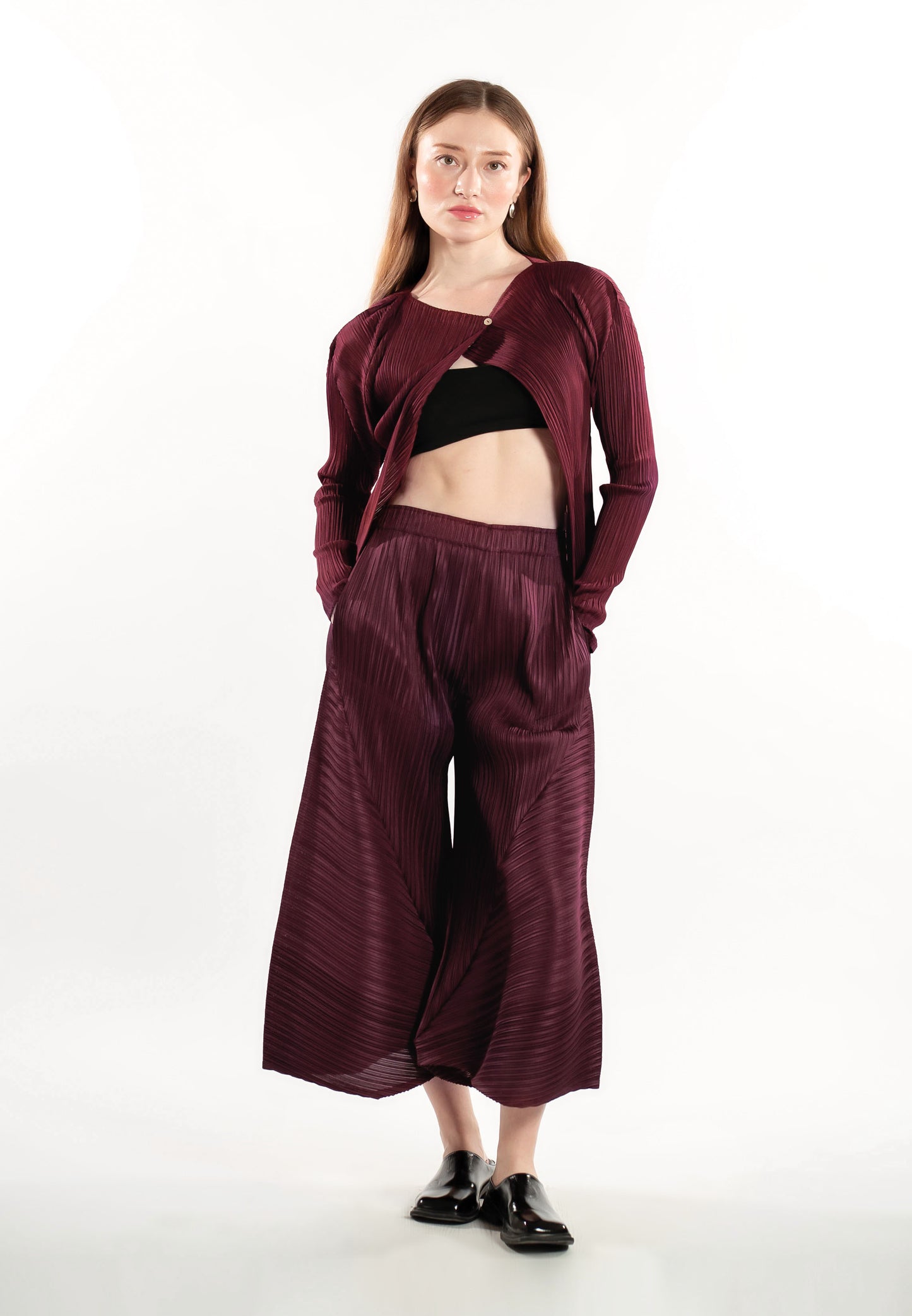 RAF Ocellar Long Sleeve Cardigan (Red)